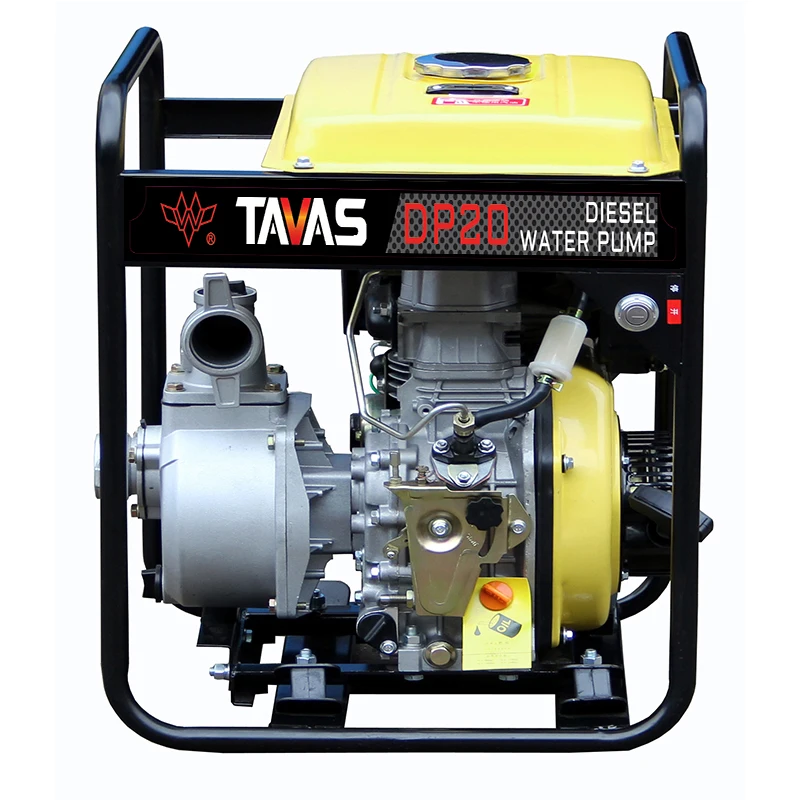 TAVAS DP20 electric start big fuel tank diesel engine water pump irrigation