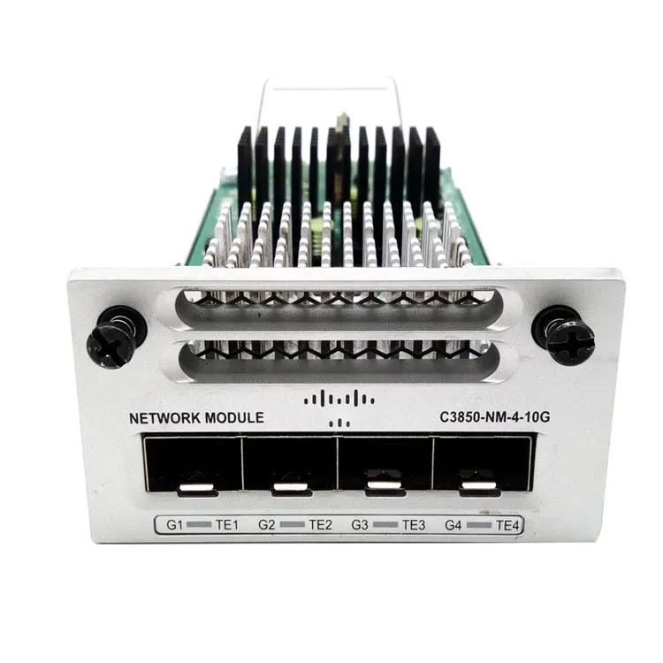 Original ready to ship hot sale good price 4 x 10 Gigabit Ethernet network module C3850-NM-4-10G