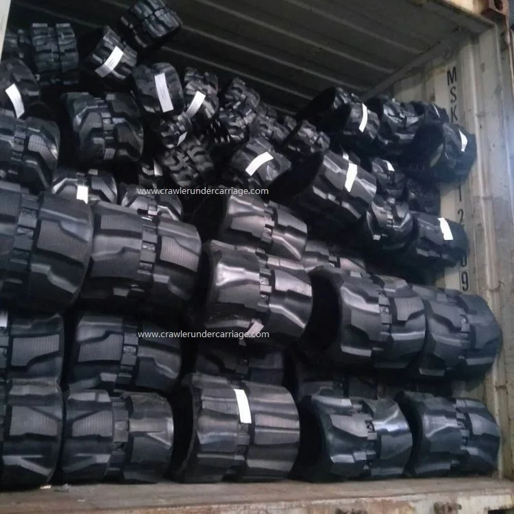 Rubber track 800x150x66 for multifunctional Morooka MST3000VD dump truck crawler undercarriage