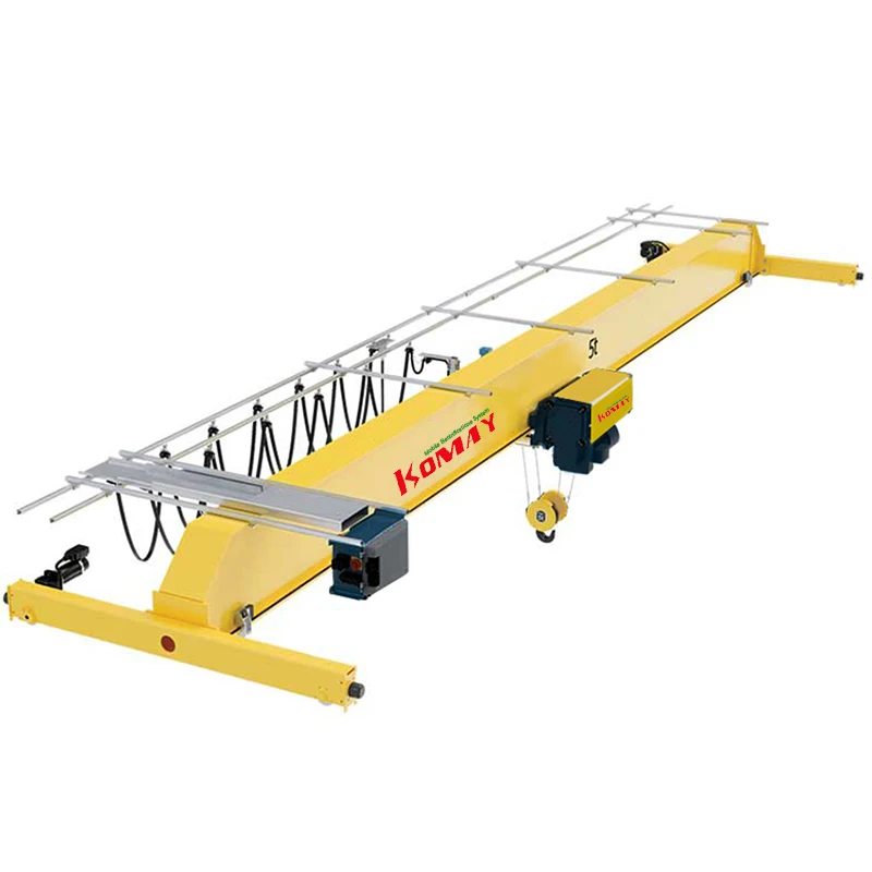 KOMAY European Standard Single Beam Crane 10 Ton European Workshop Girder Bridge Crane