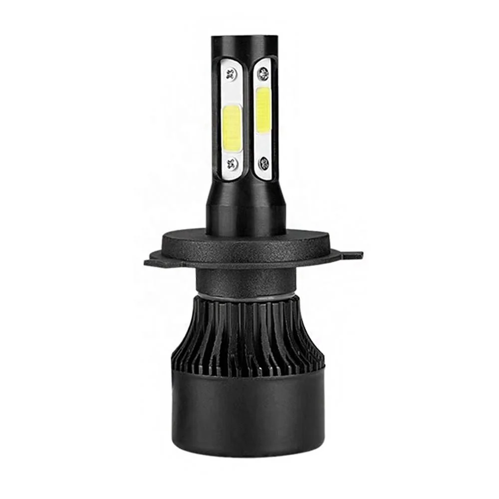 
LUZ FOCO 360 H4 LED HEADLIGHT 4 SIDE COB LED CAR LED HEADLIGHT 