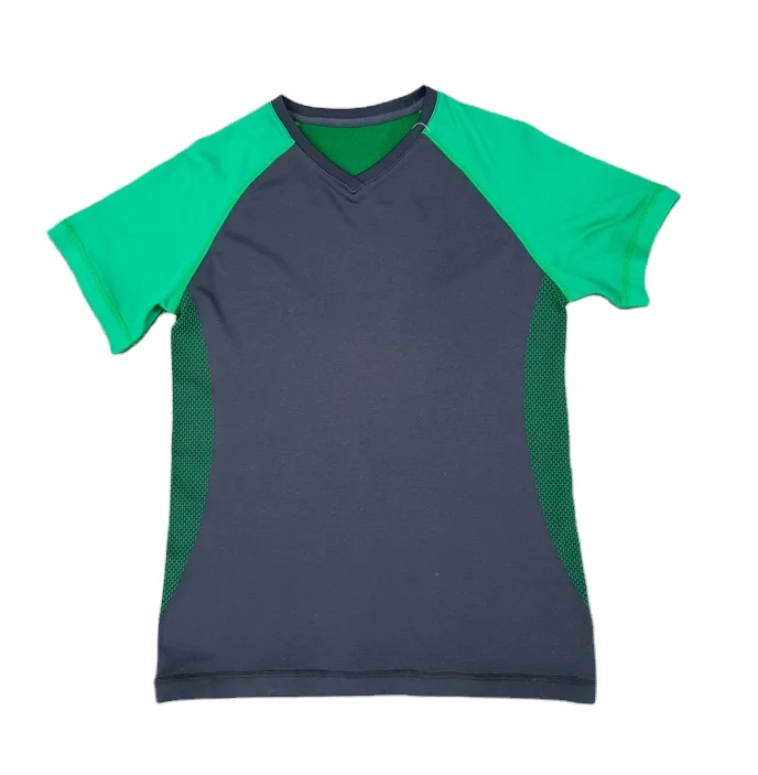 Custom School Uniform Unisex Cotton Spandex Short Sleeve Summer Performance T Shirt Jersey For Kids