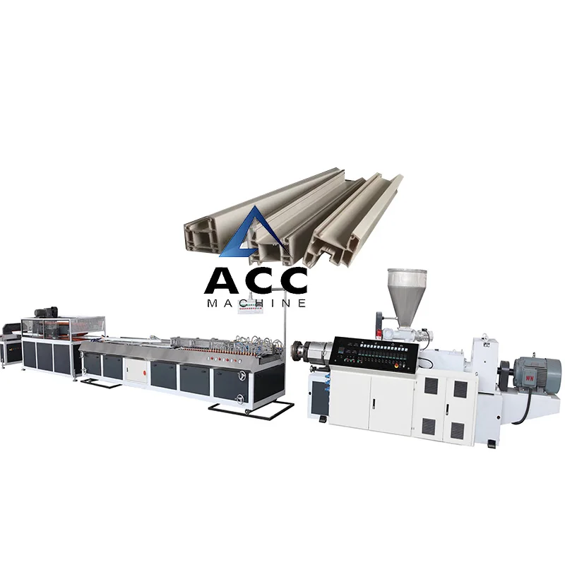 UPVC window making machine/Window frame profile production line Production Line
