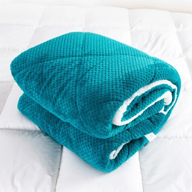 Высококачественное дешевое одеяло из шерпы с ананасовой сеткой, одеяло, Флисовое одеяло