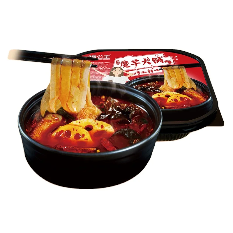 
Ready to eat meal hot self-heating hot pot vegetable spicy packaging in bulk box 