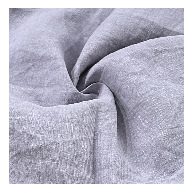 eco-friendly 15*15 woven 100 hemp sustainable fabric for clothing