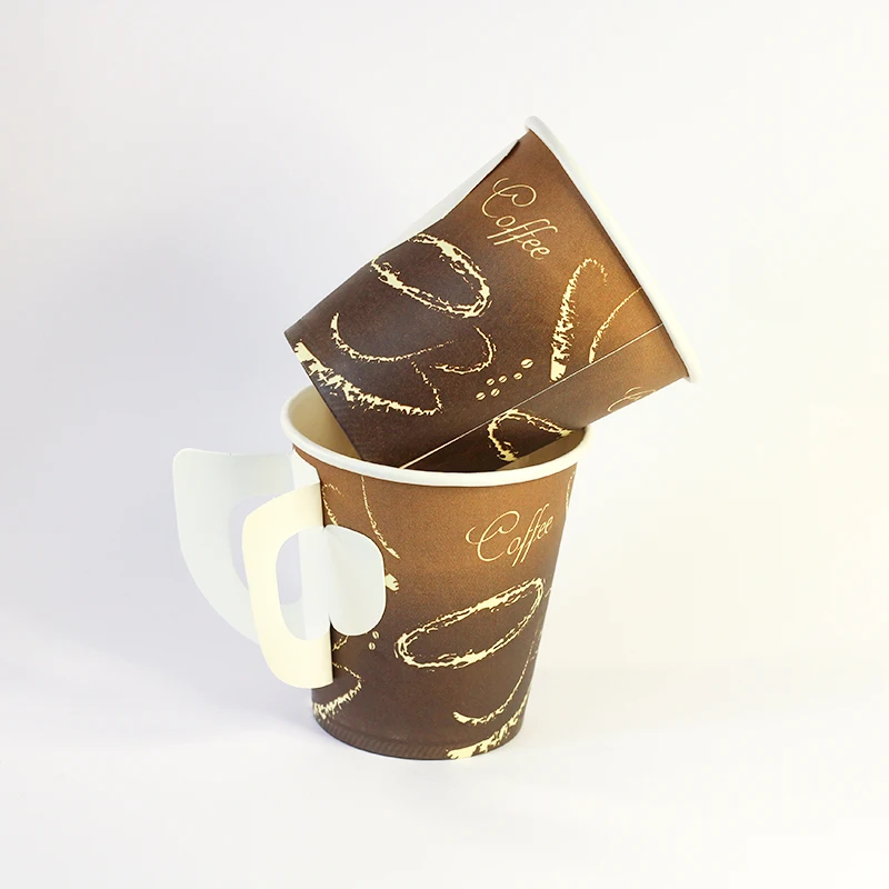 
Ripple Wave Brands Coffee Food Double Wall Cups with Lids Royal Blue Single 0.001 8Oz Lid Insert 1000Ml Paper Cup 