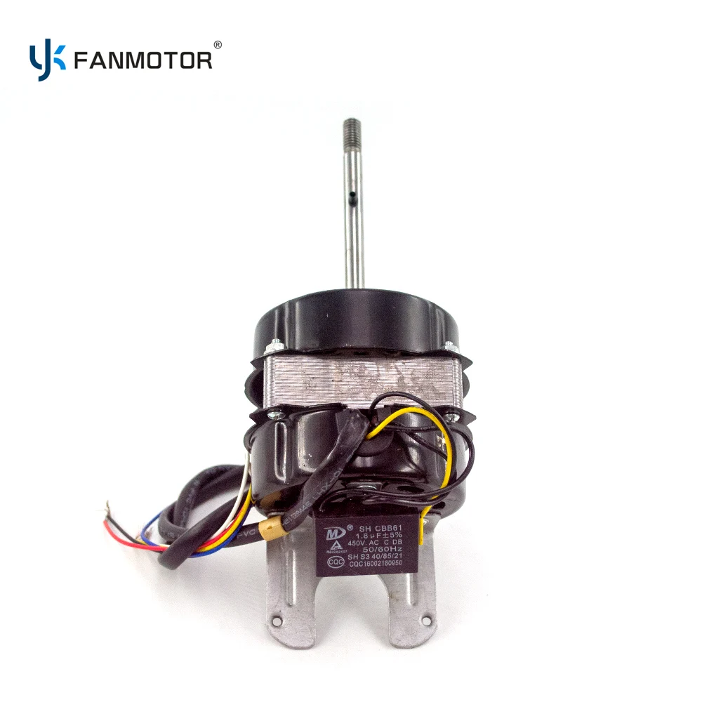 Factory Wholesale Electric Fan Part AC Motor Copper Aluminum Double Ball Bearing Wall Fan Motor