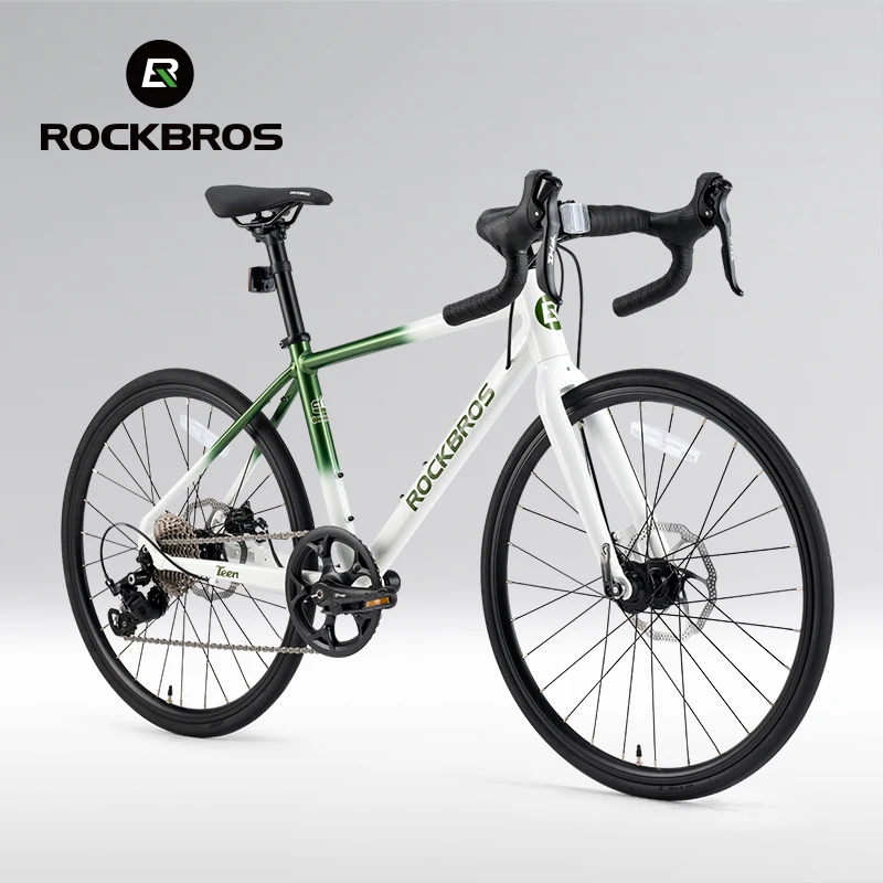 ROCKBROS Youth bicycle road bike students bend the child 22 inch aluminum alloy disc brake variable speed bike