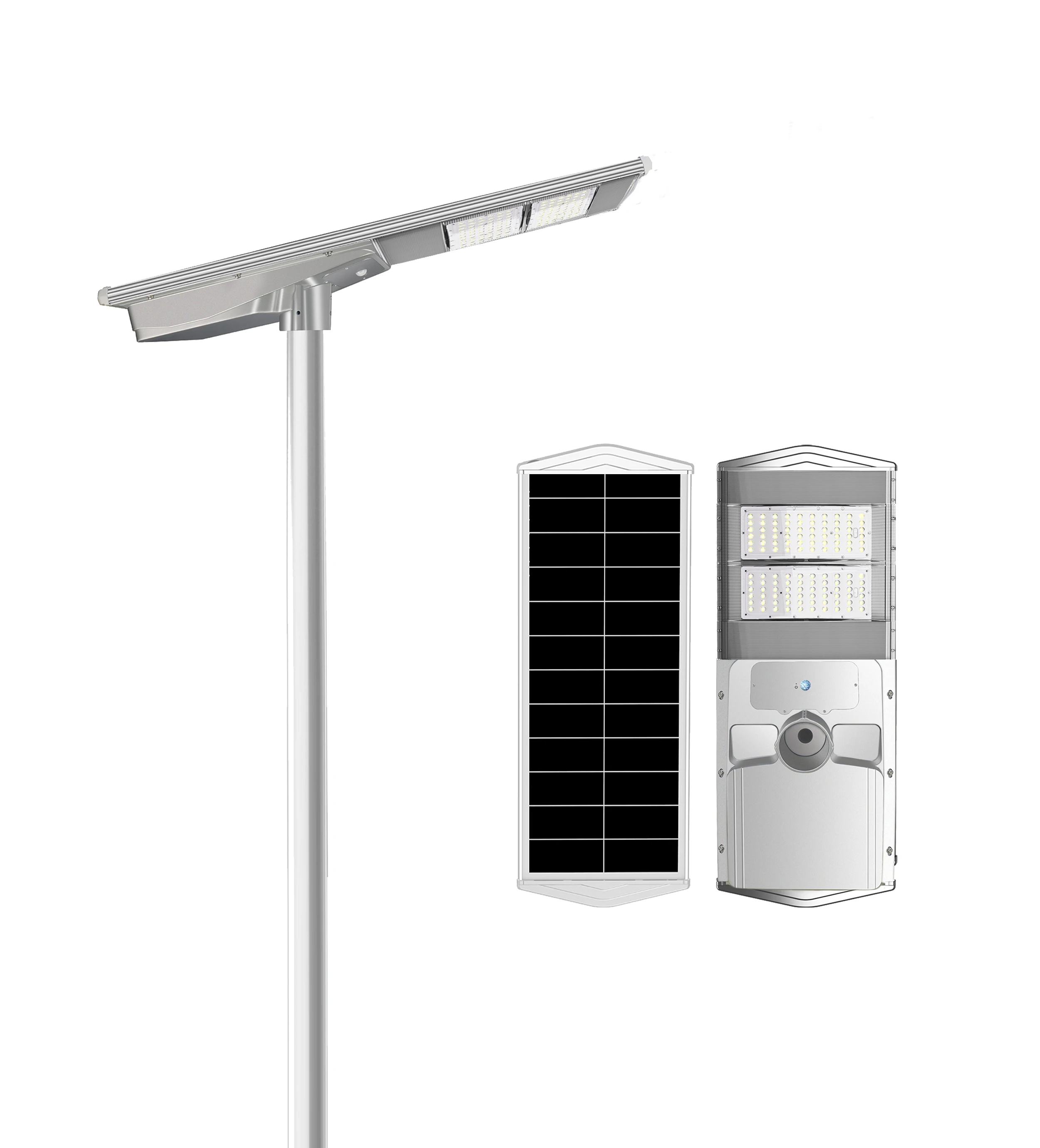 Outdoor good price lampe led solar light commercial household use high capacity 20w 30w 40w 50w 60w solar street light
