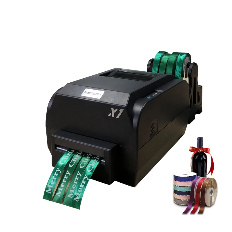 Electric Ribbon Foil Stamping Machine Automatic Flatbed Printer Desktop Digital Gold Ribbon Foil Press Ribbon Printing Machine