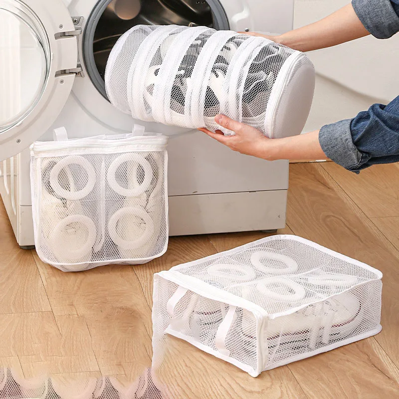 Shoe Washing Bag, Shoe Cleaning Laundry Bag - for sneakers, athletic shoes, slippers