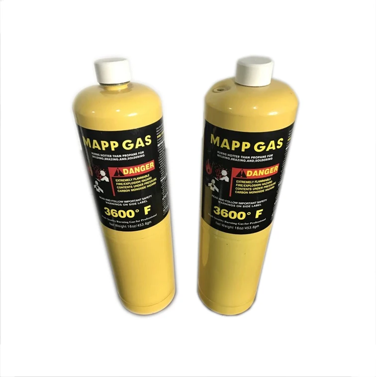 Cheap price empty mapp pro gas cylinder for brazing heating