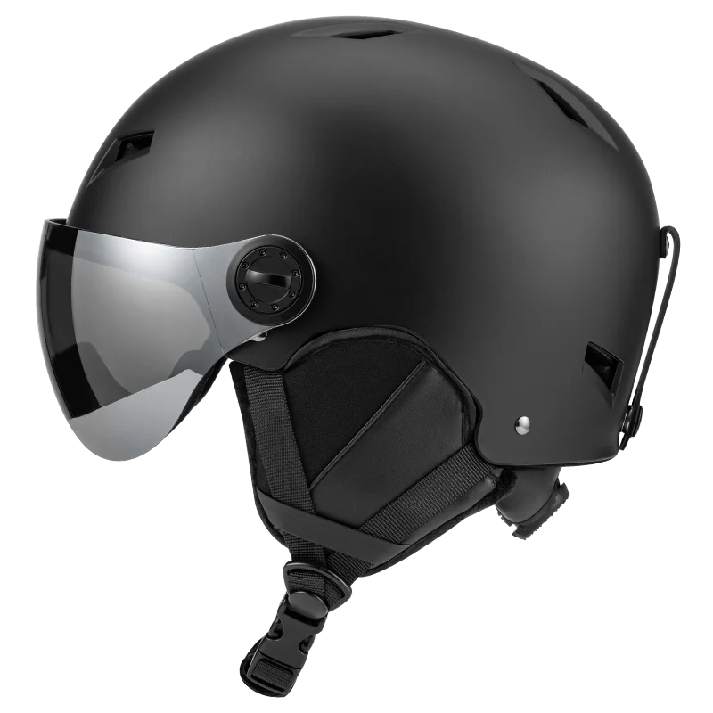 China Manufacturer Professional Skate Ski Helmet Ski For Helmet Ce En1077 With Anti Uv Goggles