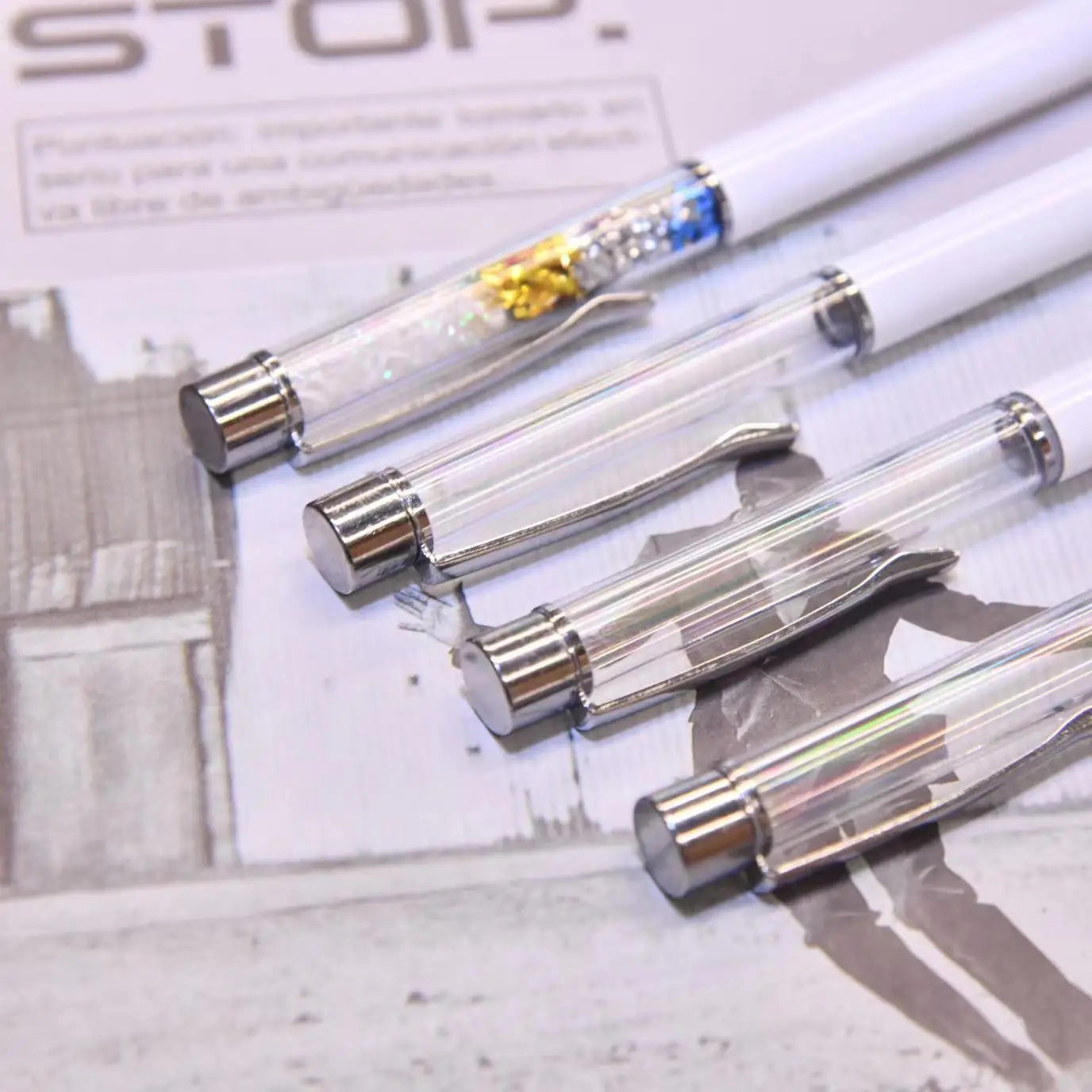 Usa Warehouse Diy Custom Personalized Metal Pen sublimation Ballpoint pen blank for sublimation Printing