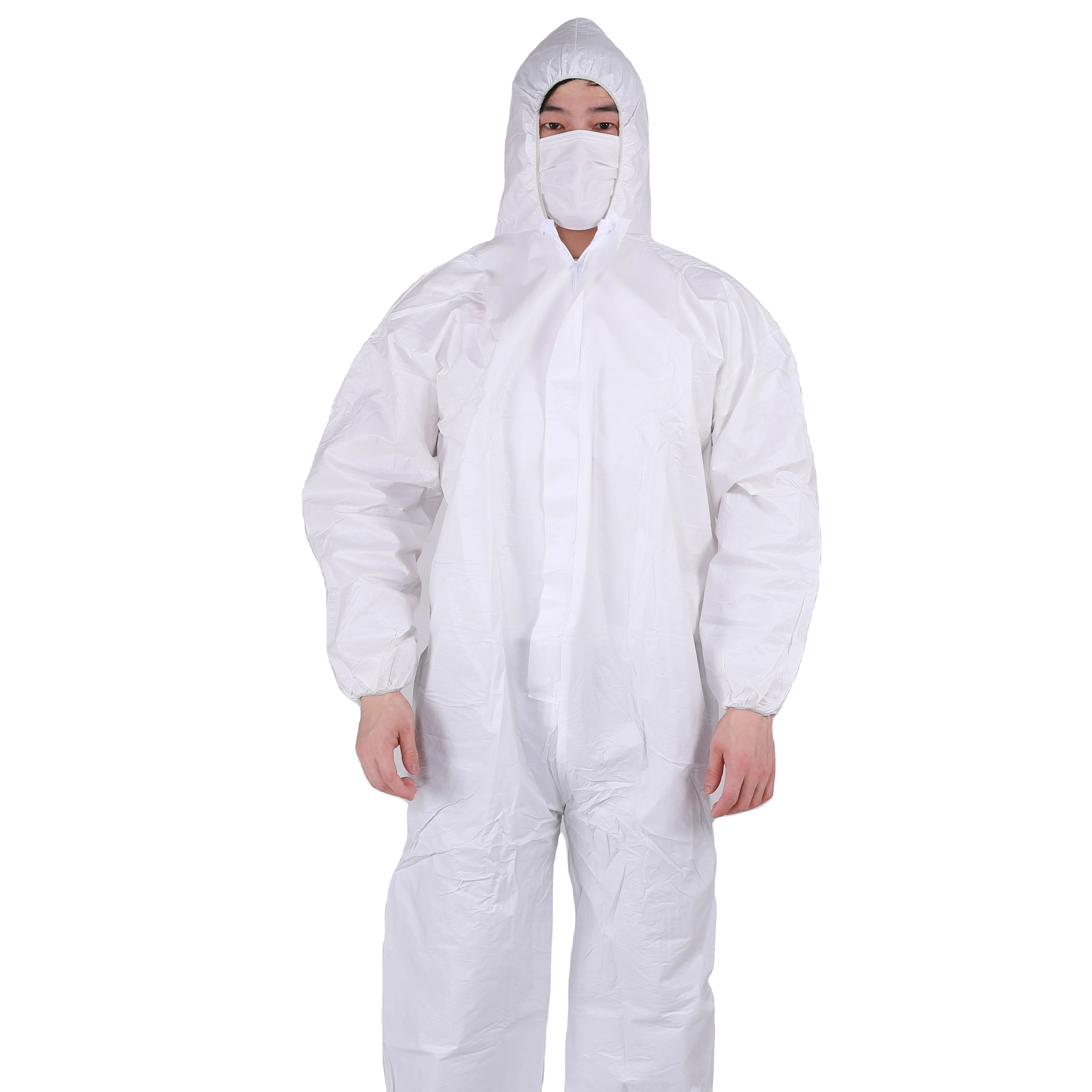 Type 5/6 SF Disposable Microporous coverall in Safety clothing disposable coverall  overalls for men ppe suit safety clothes