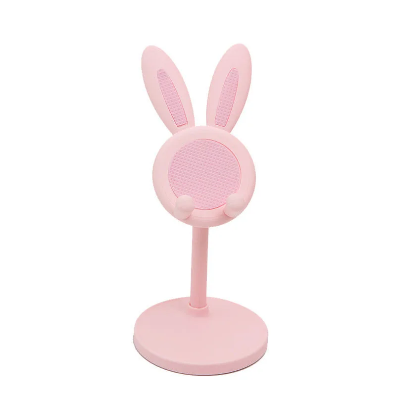 Mobile phone desktop stand cute cartoon bunny tablet universal stand adjustable telescopic lifting lazy holder