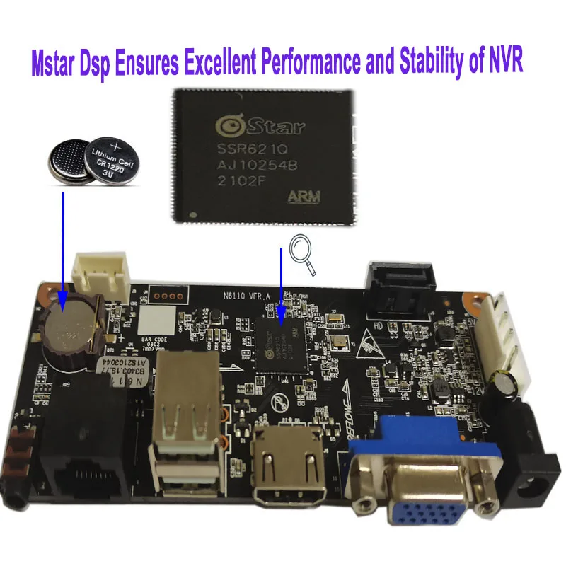 UNV oem brand 16CH 4K 8MP NVR 1SATA Max 10TB HDD Network Video Recorder For IP Camera App mobile CMS monitor compatible uniview