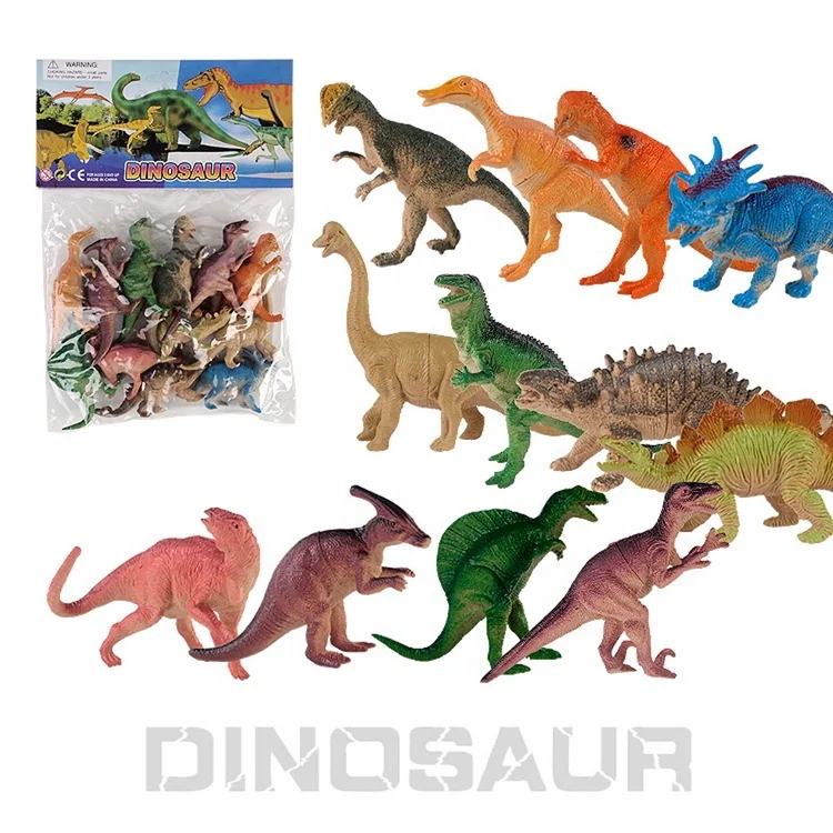 12 models 4 inch mini dinosaur toys for school