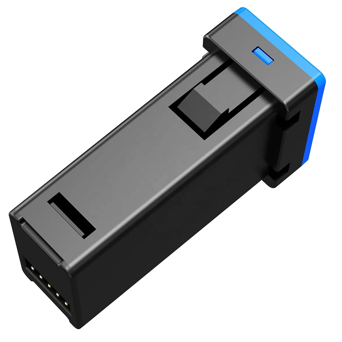  Автомобильные аксессуары CHELINK QC3.0 автомобильное зарядное устройство с 2 USB-портами многоцветный светодиодный дисплей адаптер для зарядки