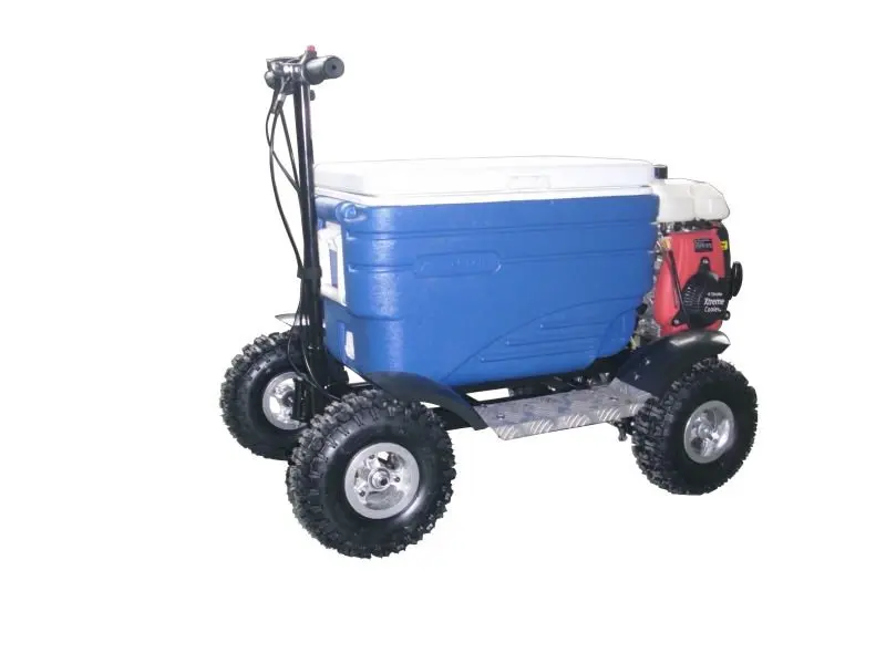 Easy Operate Camping Food Keeper Outdoor Using Gas Powerful Cooler Scooter With Box