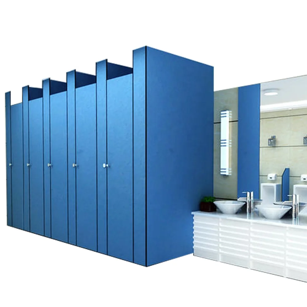 high end compact laminate panel shower toilet cubicle board