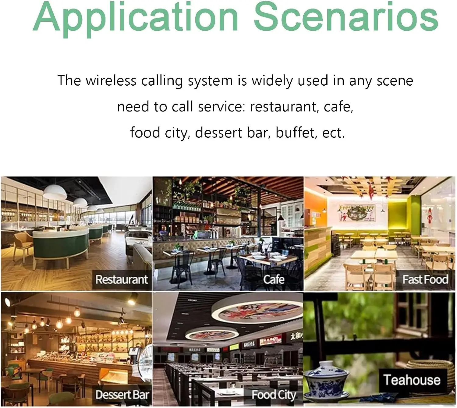 Wireless Waiter Service Call System Restaurant Wrist PagerTable Call Service Push Call Button