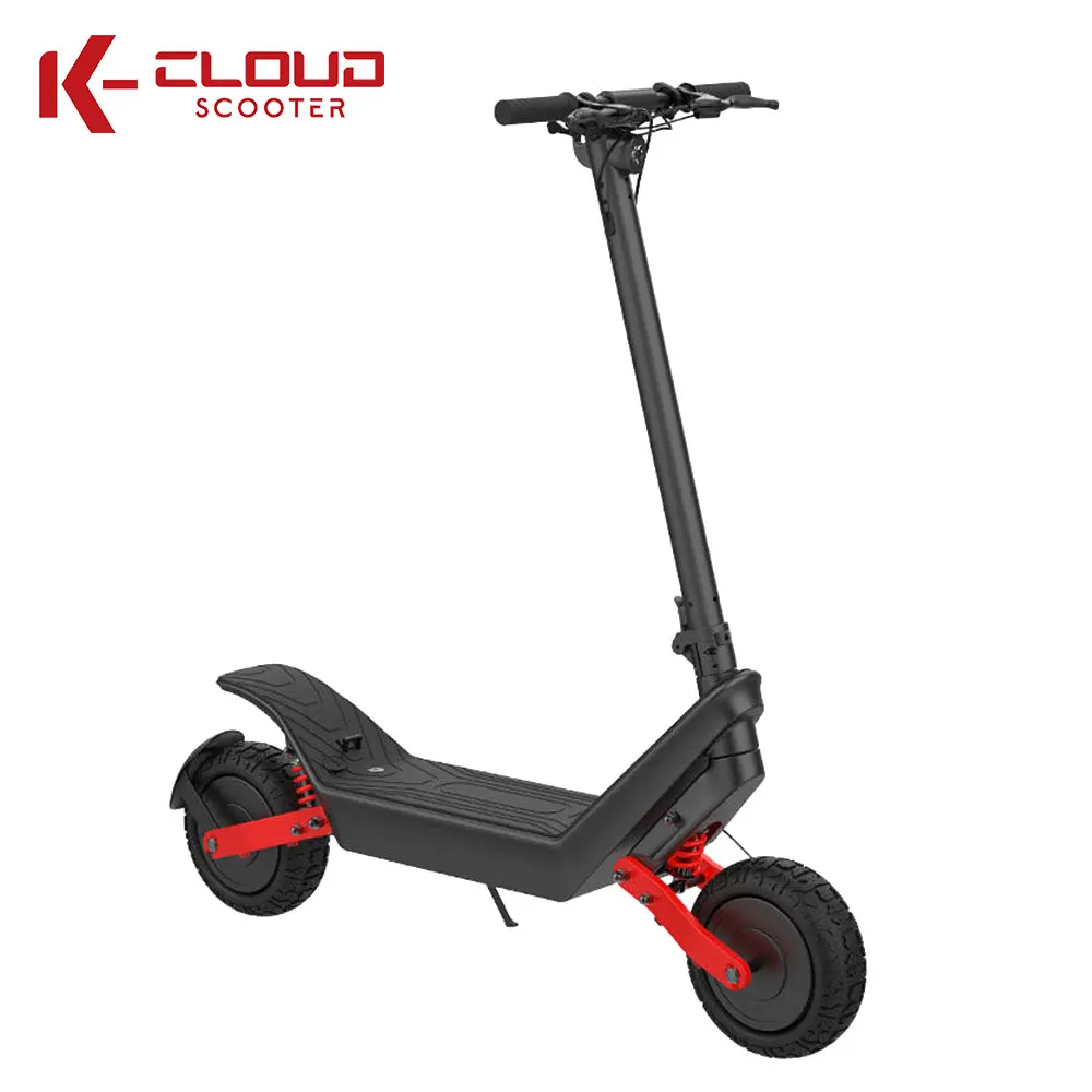 48V 2400W Electric Scooter Dual Motor Offroad E Scooter With Shock Absorber