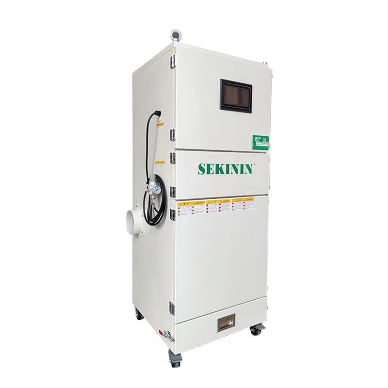 Factory direct sale easy to operate 120kg small industrial drum dust collector