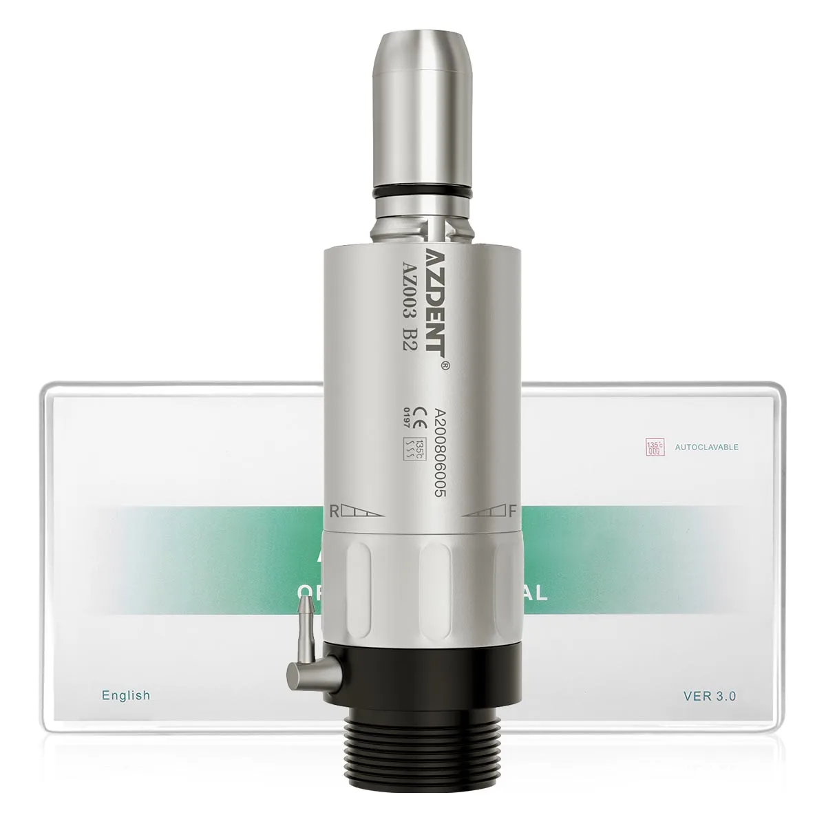 Most Popular 2/4 Holes 1:1 Electric Dental Low Speed Handpiece Use Air Motor