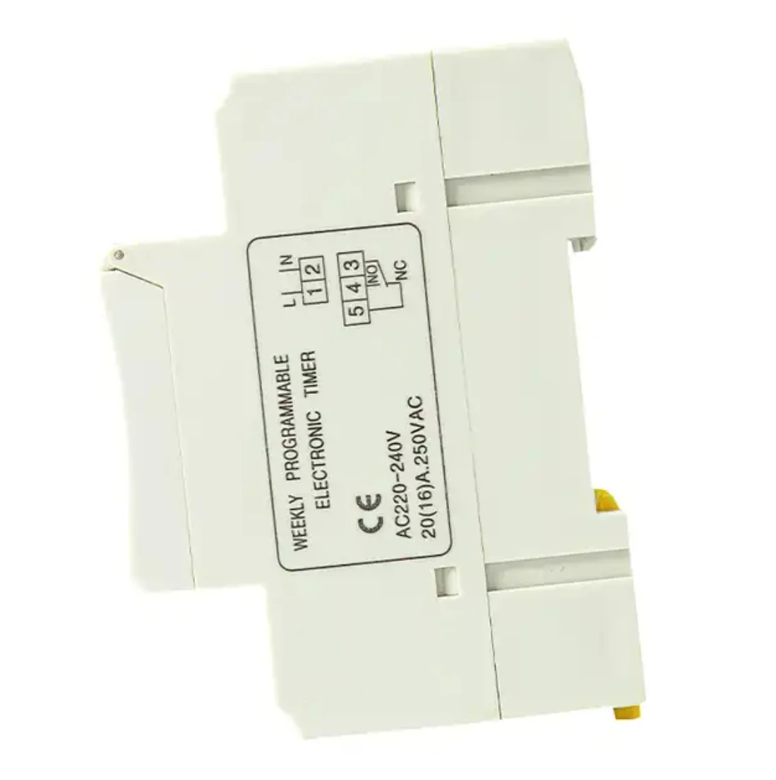 kINEE 240VAC Daily and weekly programmable Electronic Digital Timer switch with LCD Adjustable Voltage Protector