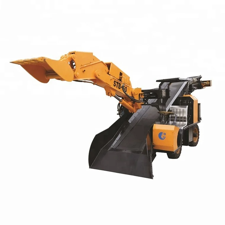 mini tunnel muck loader coal mine excavator price wheel mucking loader