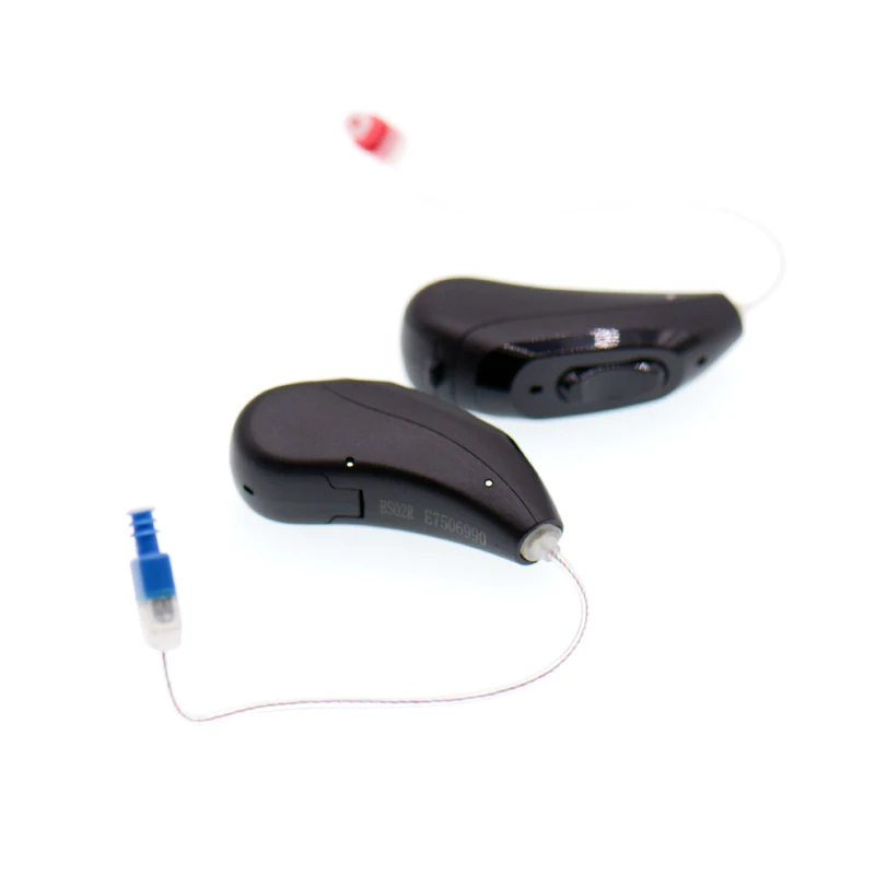 Upgraded 12 Channels Programmable intelligent 2024 New Design New Product Light weight RIC BTE Digital Hearing Aids Rechargeable