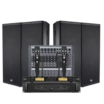 Professional Audio Factory Double 15 Inches Long Throw Subwoofer Speaker Stage Subwoofer Line Array Speakers