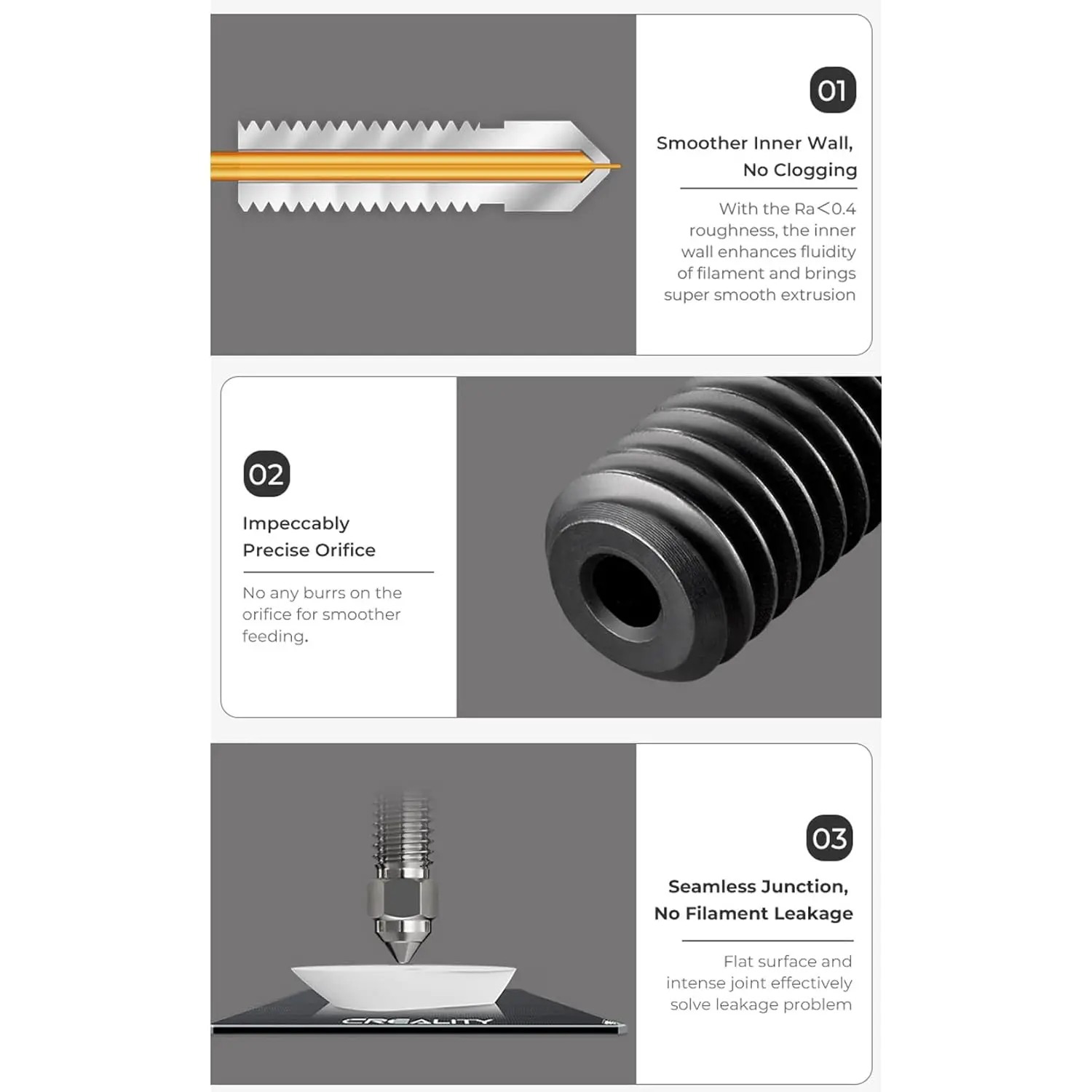 Ur Elk Factory Direct High Speed Hardened Steel and Nickel Plating Copper Alloy Nozzle For  MK4 K1 K1 MAX Ender CR10 3D Printer