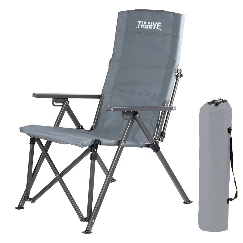 Wholesale Outdoor Garden Picnic High Back Aluminum Frame Folding Adjustable Reclining 2023New Camping Chairs