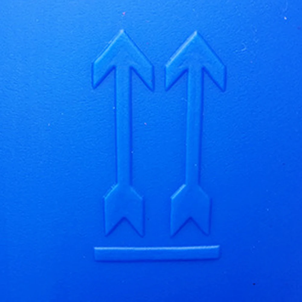 Empty Food Grade 220L 250kg Open Head Top Plastic Drum Barrel With Hoop For Sale Price