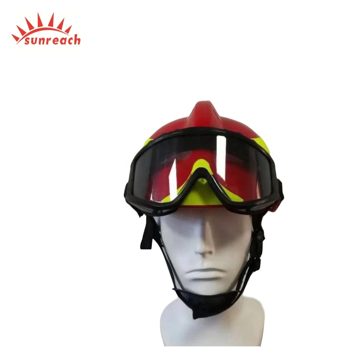 CE approval Flame Retardant heat resistant msa f2 fire helmet with nomex fabric cappa