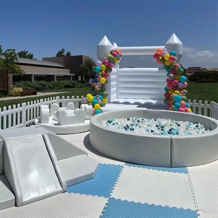 Commercial Party Decoration Blow Up Bouncehouse Jumper Bouncer Juegos Infantiles Happy Inflatable Pink Castle House