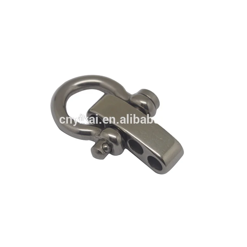 5mm metal adjustable buckle metal shackle buckle clasp