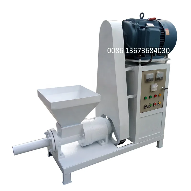 High efficiency corn stalk briquette making and pressing machine in good price