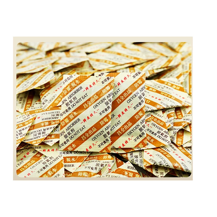 High Efficiency 300Cc 500CC 2000CC oxygen absorber oil water proof deoxidizer food grade
