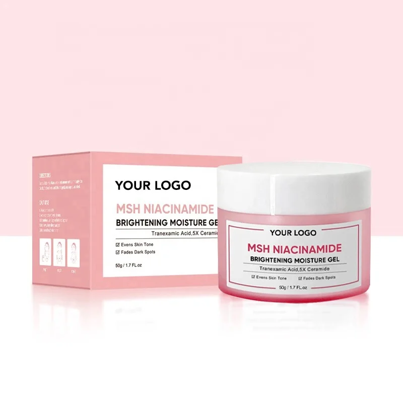 Niacinamide Face Cream Plastic Jars Face Cream For Glowing Skin No Side Effect Whitening Cream