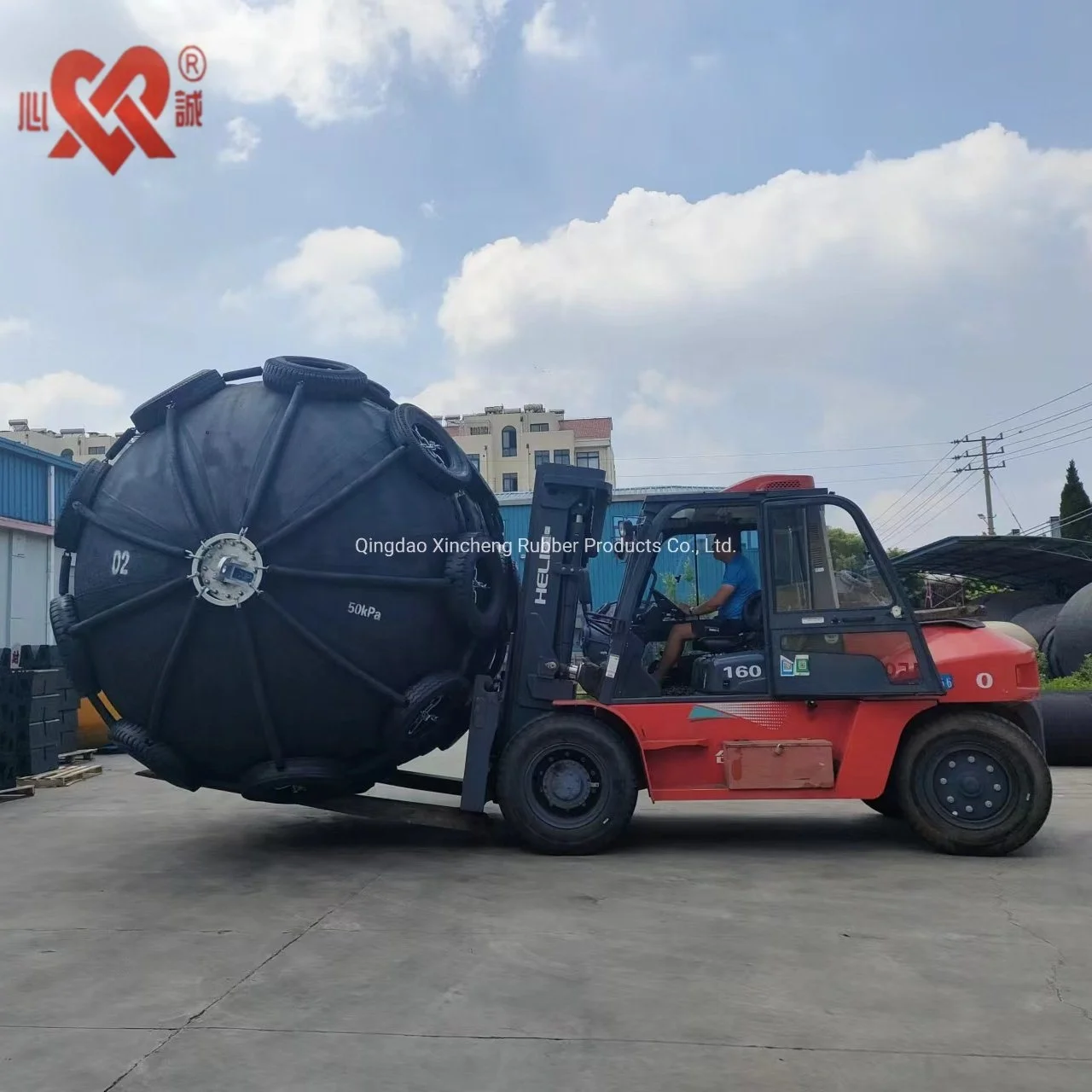 Floating Yokohama Pneumatic fender and marine rubber floating fender