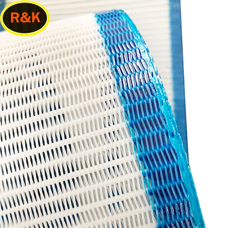 Big Loop Polyester Mesh Spiral Dryer  Fabric Conveyor Belt For Paper Making Industry