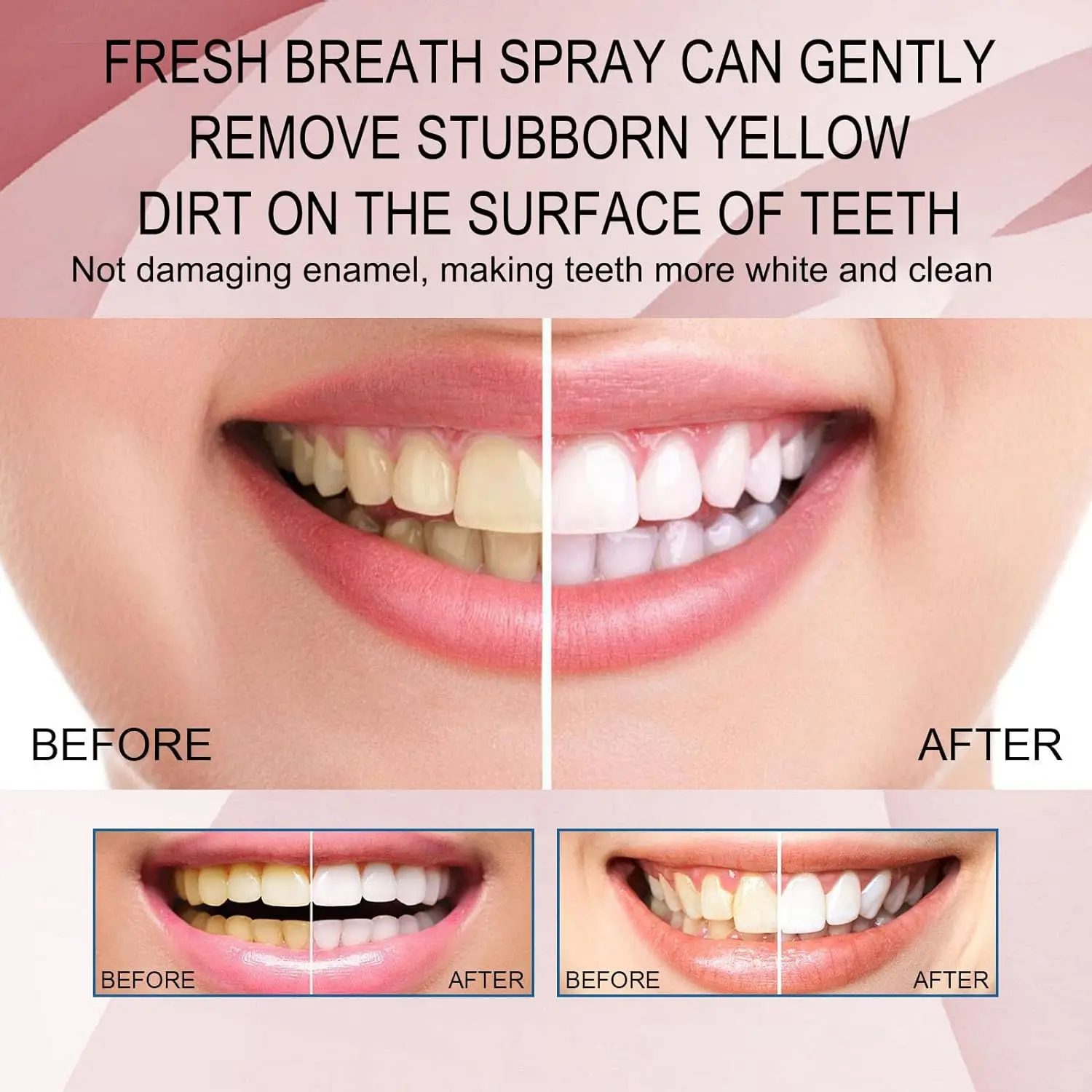 Portable Refreshing  Natural Breath Freshener Spray Fresh Fruit Fruit Oral Breath Spray