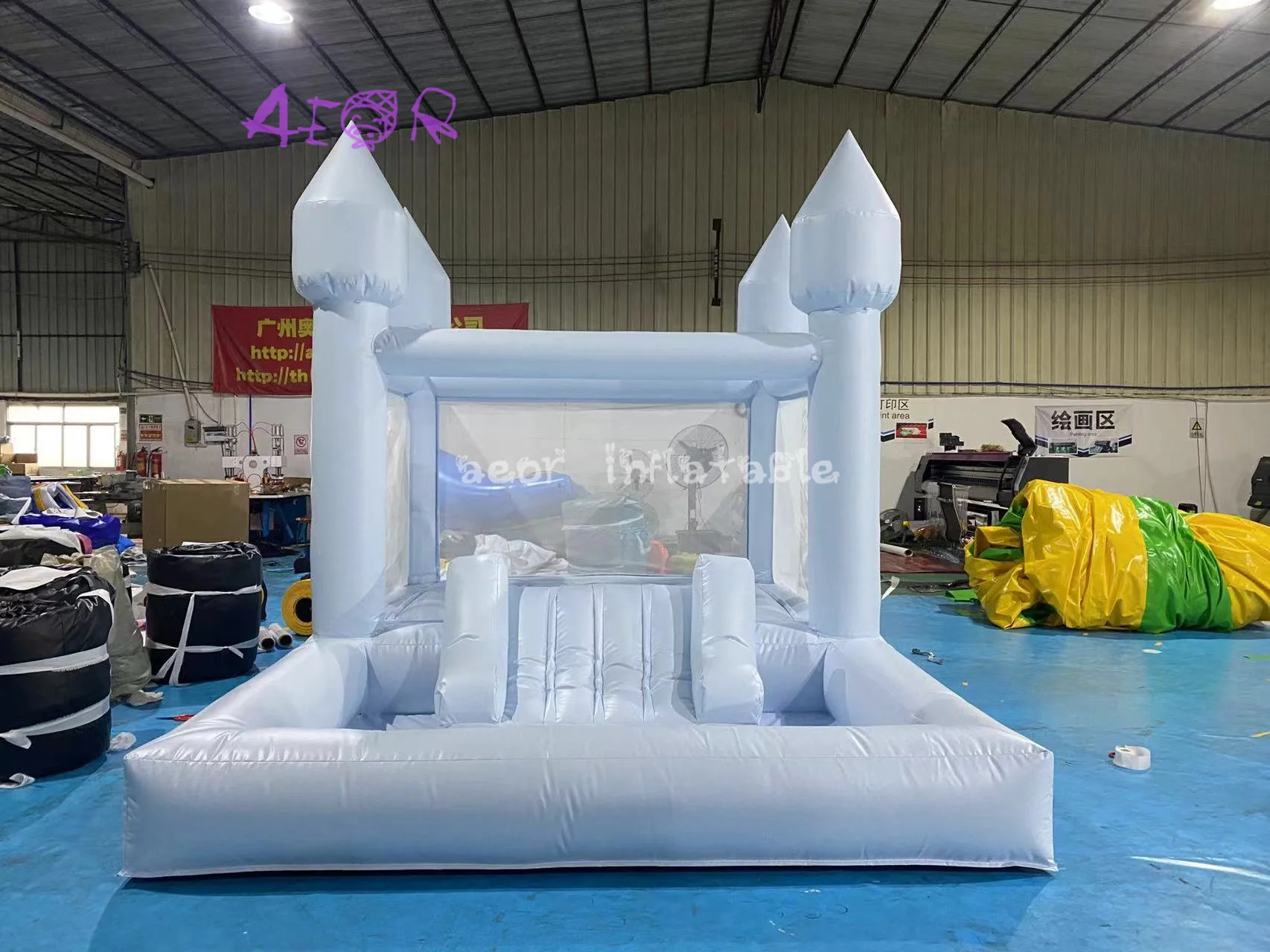 Inflatable bouncy castle jumping castle kids games party rental equipment
