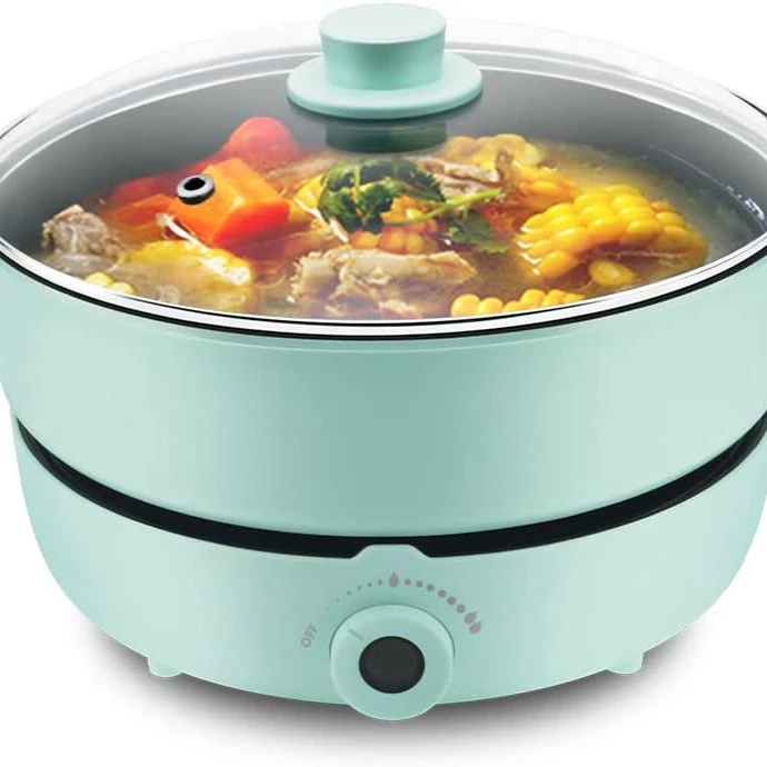 Maibo 2023 New Factory Wholesale Multi-Function Round Aluminum Non Stick Electric Hot Pot