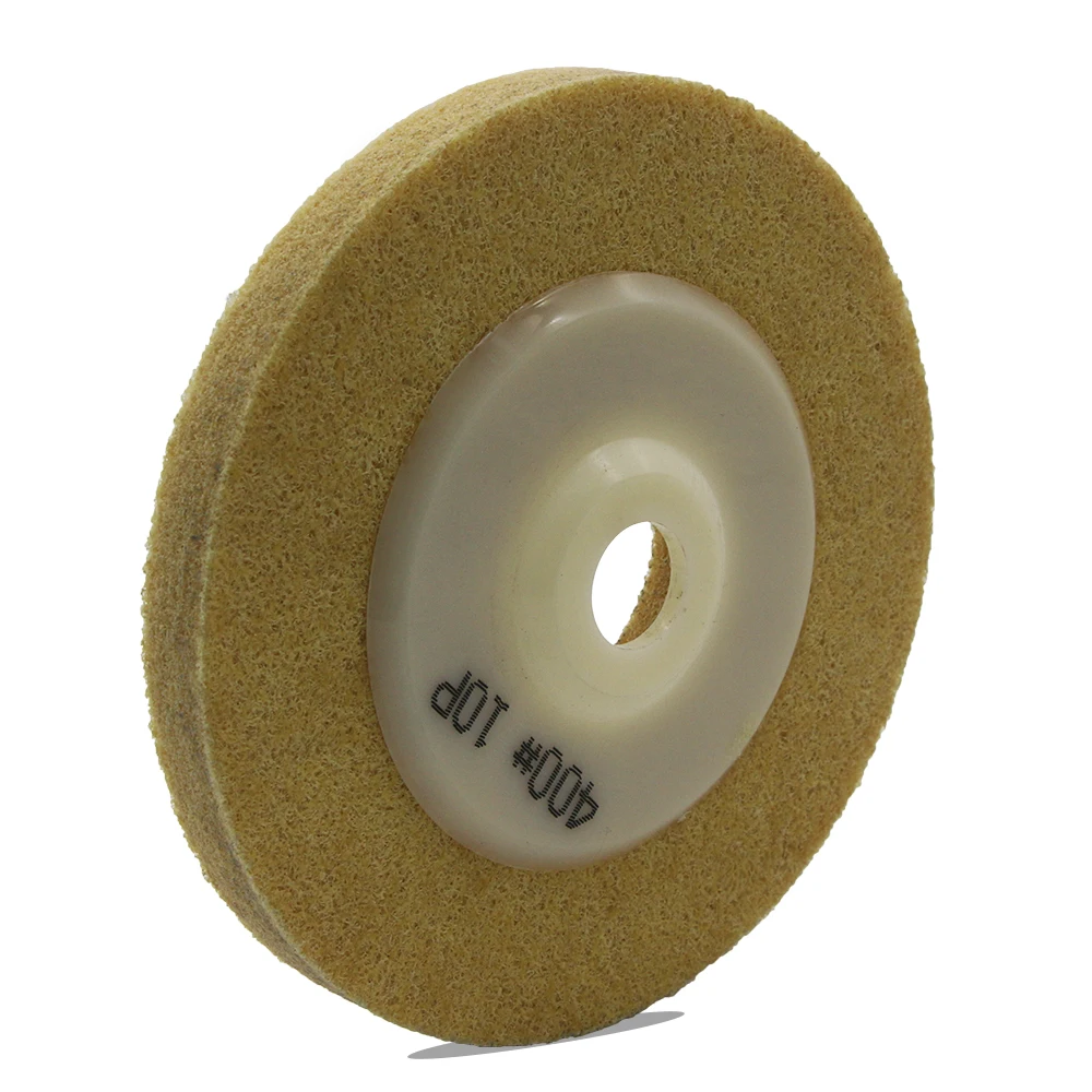5 inch 125mm Nylon Fiber Polishing Wheels non woven Sanding Abrasive Buffing Disc for Angle Grinders