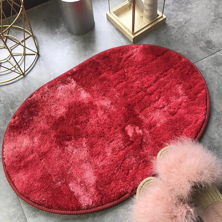 Hot Selling Modern Minimalist Polyacrylonitrile Fiber Carpet Special Shaped Moss Carpet That Can Be Machine Washed